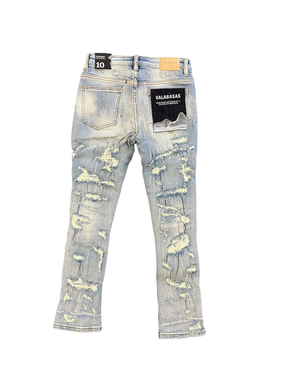 KIDS "PAYLOAD" LIGHT BLUE WASH STACKED