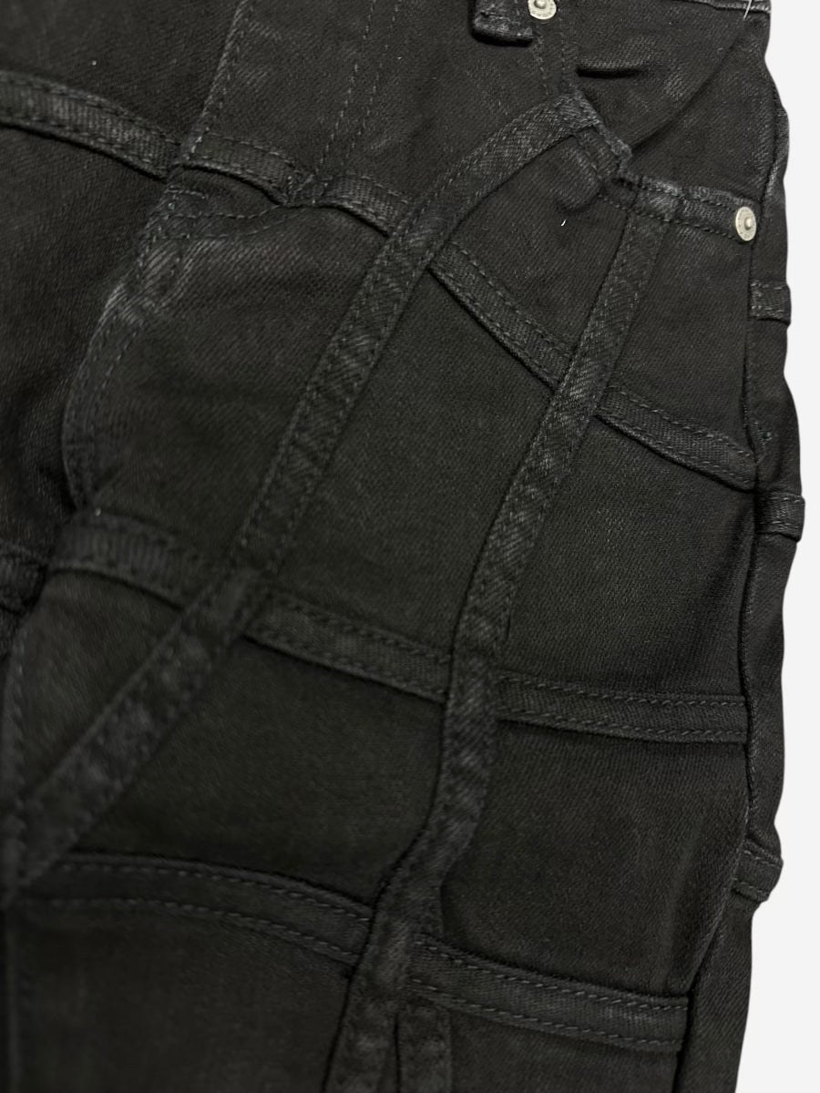 DENIM EMPILÉ « STREAK » POUR ENFANTS NOIR
