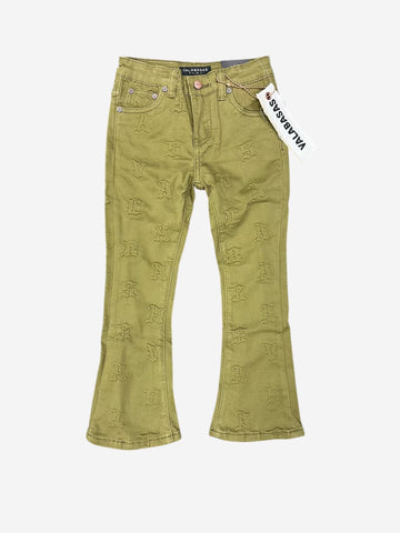 KIDS "VPLAY FRITH" DENIM STACKED GREEN