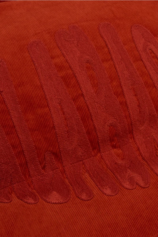 KIDS “ROOK” CORDUROY PUFFER VEST TANGERINE