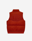 KIDS “ROOK” PUFFER VEST TANGERINE