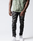 "BRIGGS" BLACK GREY SKINNY JEAN