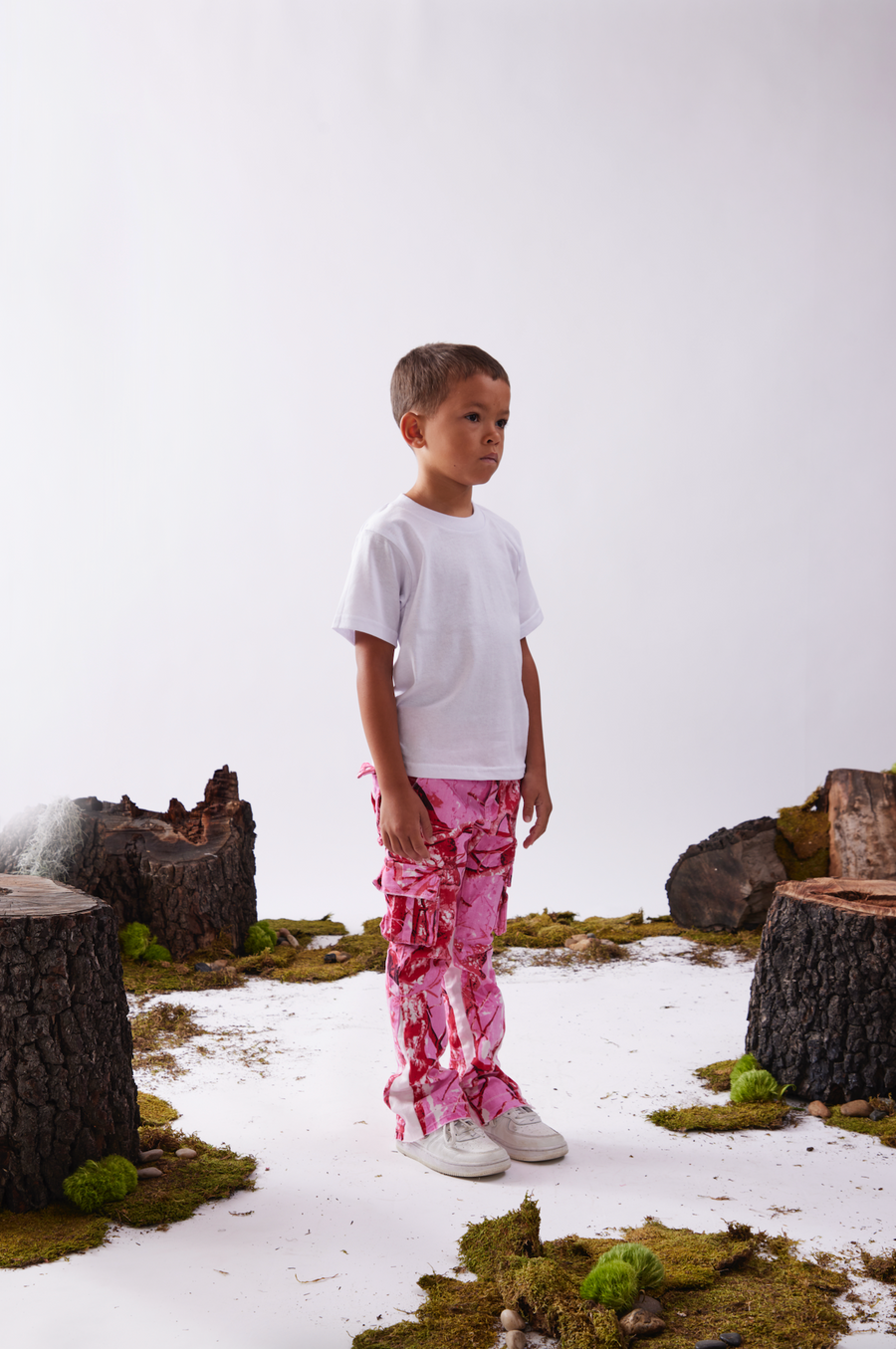 VPLAY KIDS JEANS " COMMANDER" ORCHID CAMO