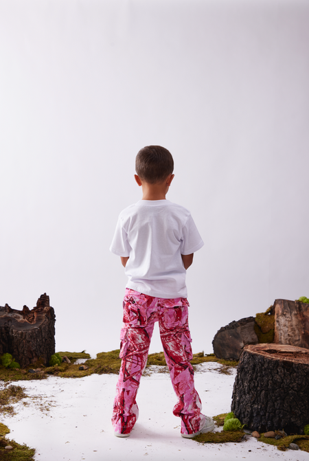 VPLAY KIDS JEANS " COMMANDER" ORCHID CAMO