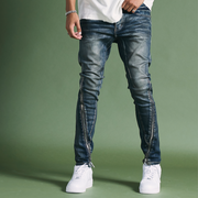 "RUNNER" VINTAGE DIRTY BLUE SKINNY DENIM