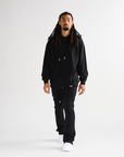 "VALA-ASCENT" VINTAGE BLACK FLEECE SET