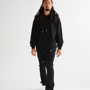 "VALA-ASCENT" VINTAGE BLACK FLEECE SET