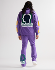 "UNITY" PURPLE FLEECE SET