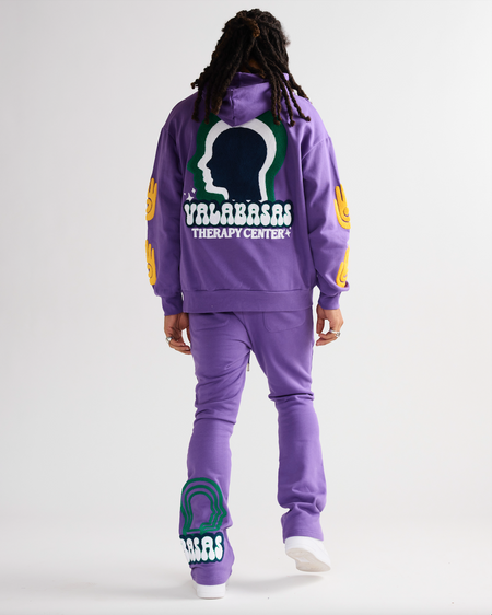 "UNITY" PURPLE FLEECE SET