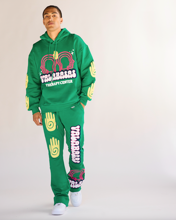 "UNITY" GREEN FLEECE SET