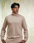 "PRESTANZA" APRICOT TURTLE NECK