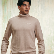 "PRESTANZA" APRICOT TURTLE NECK