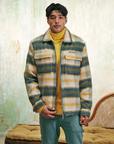 "PIONEER" GRASS/GREEN MOHAIR JACKET