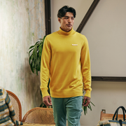 "PRESTANZA" AUTUMN LEAF YELLOW TURTLE NECK