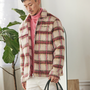 "PIONEER" APRICOT/PINK MOHAIR JACKET