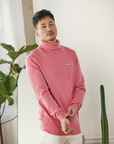 "PRESTANZA" PINK TURTLE NECK