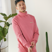 "PRESTANZA" PINK TURTLE NECK