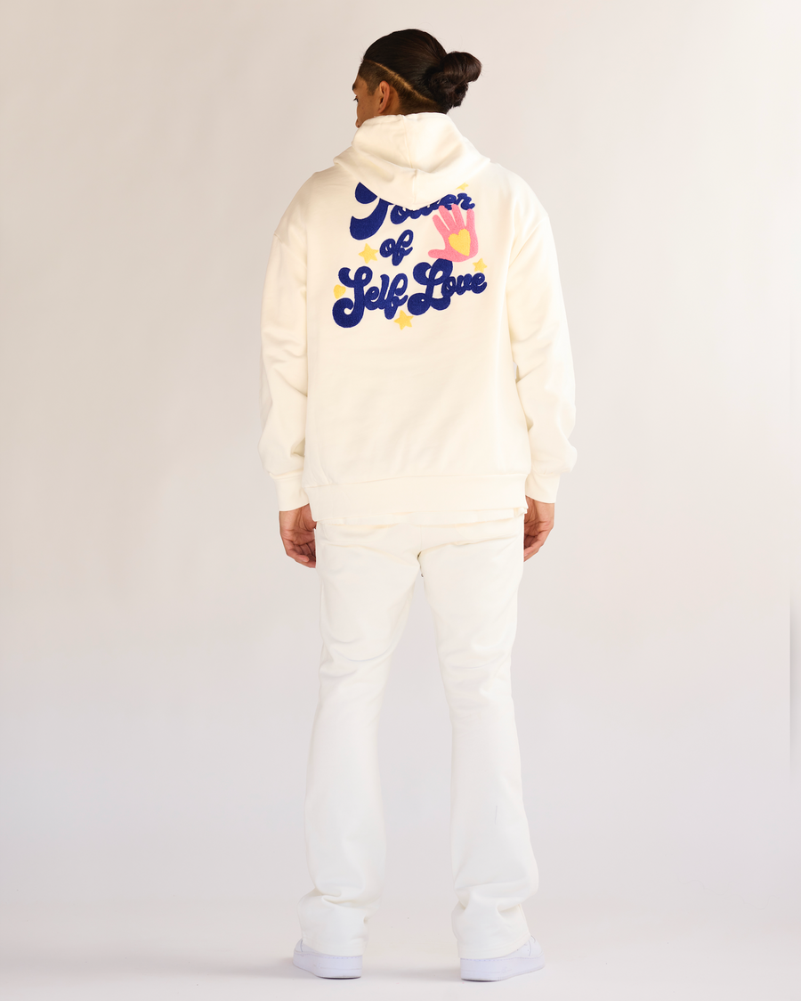 "TOUCHSTONE" WHITE FLEECE SET