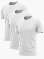 3-Pack Essential Undershirt Tee White
