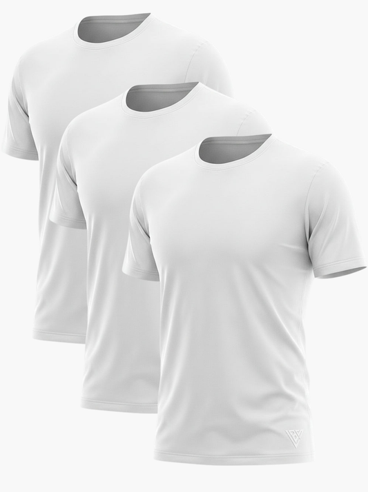3-Pack Essential Undershirt Tee White
