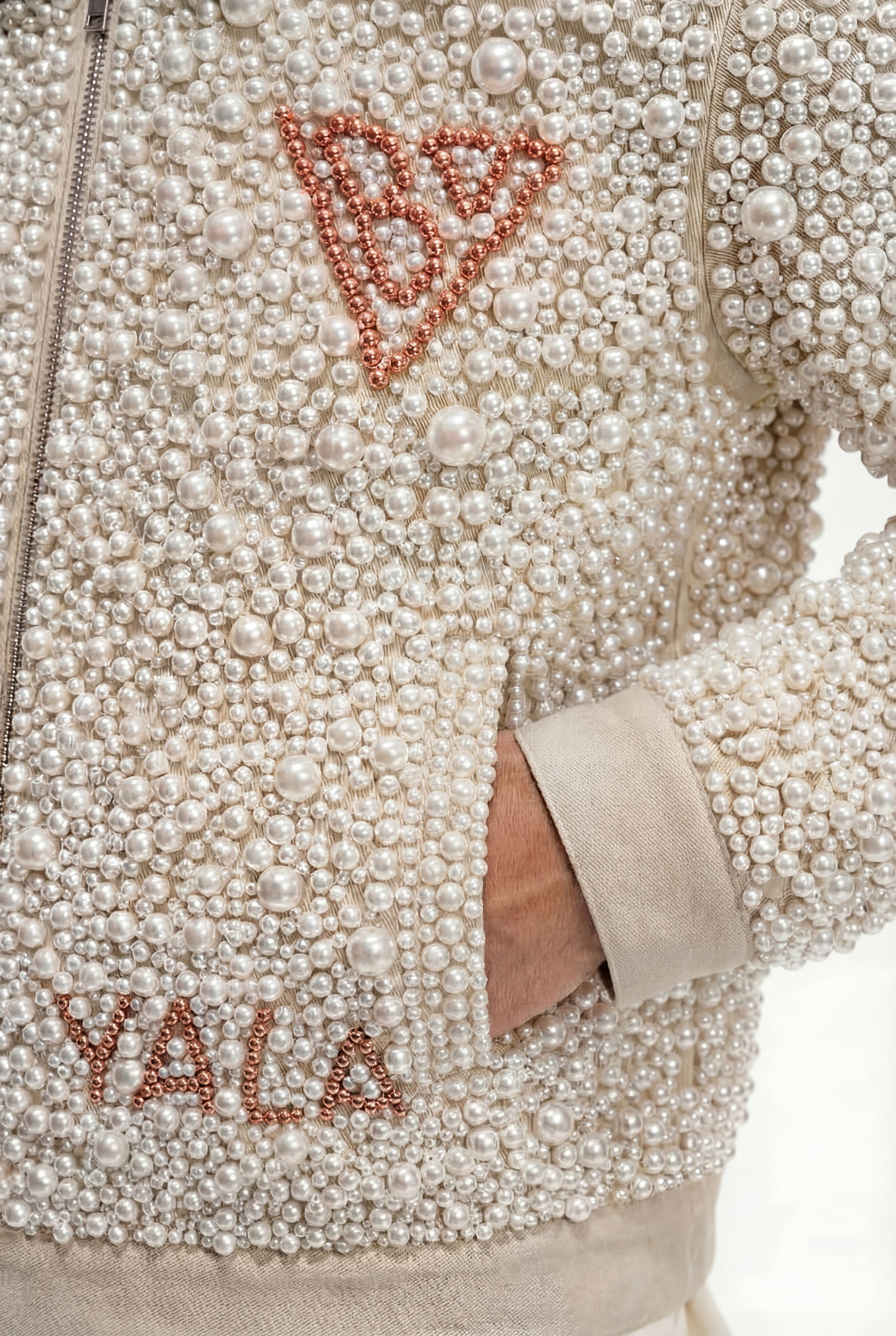 Currency Pearl Cream Jacket