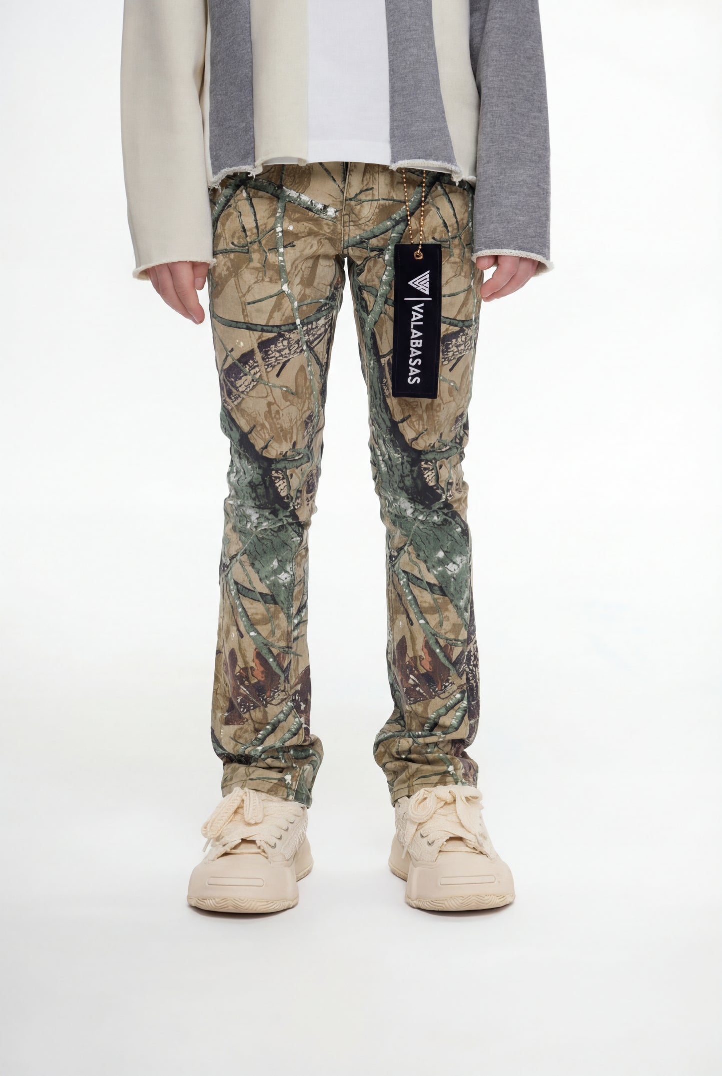 Kids Hazard Stacked Forest Camo