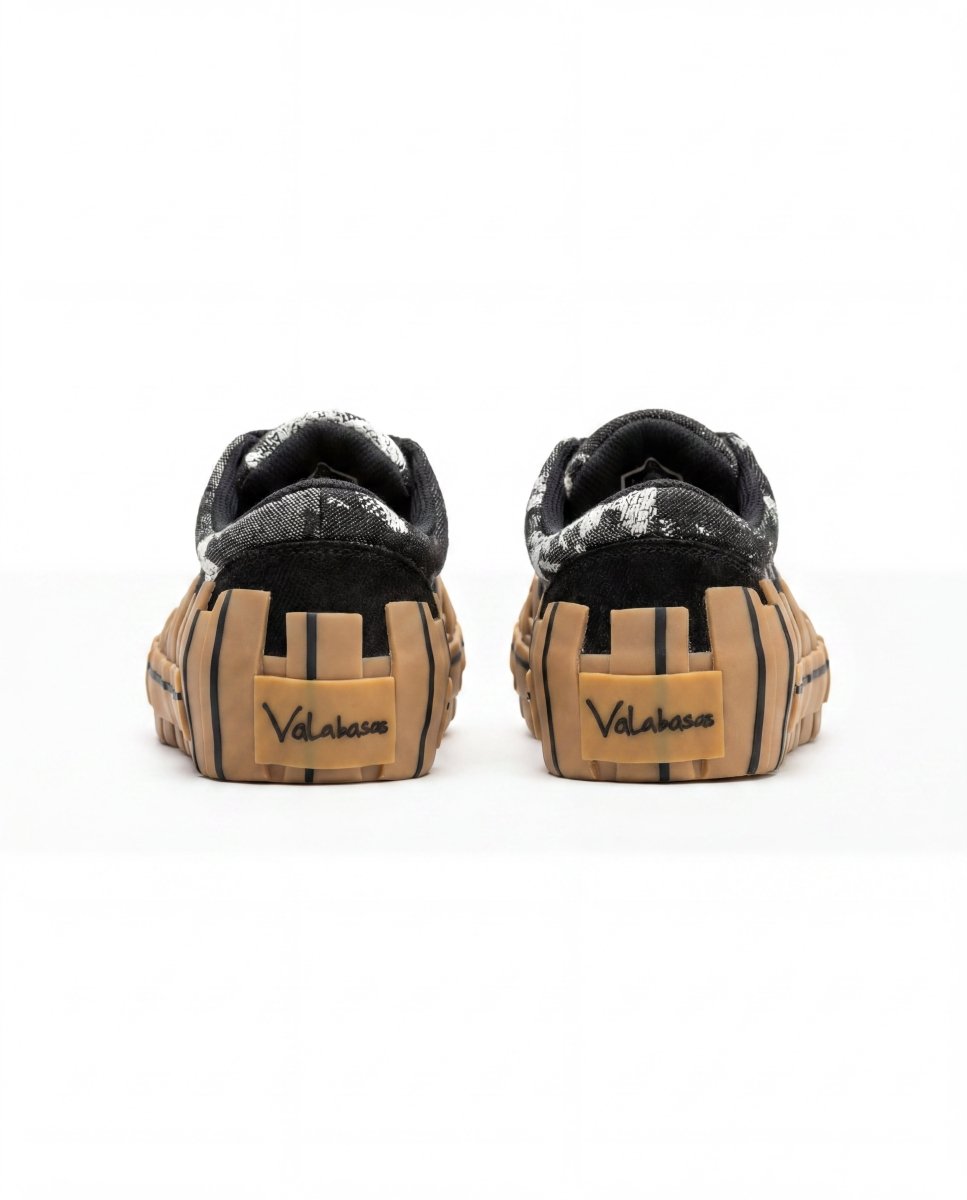 Yuratsu 200 Sneakers — Black Denim Gum | VALABASAS – Valabasas