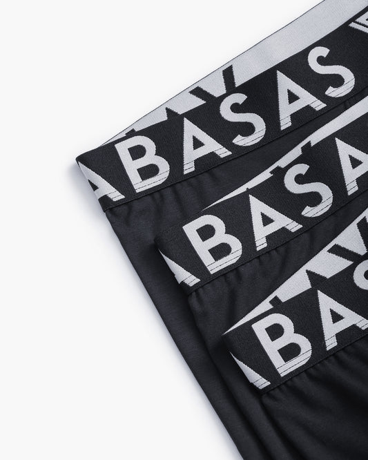 Single Pack Essential Modal Boxer Brief Black