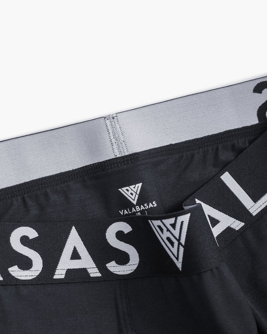 Single Pack Essential Modal Boxer Brief Black