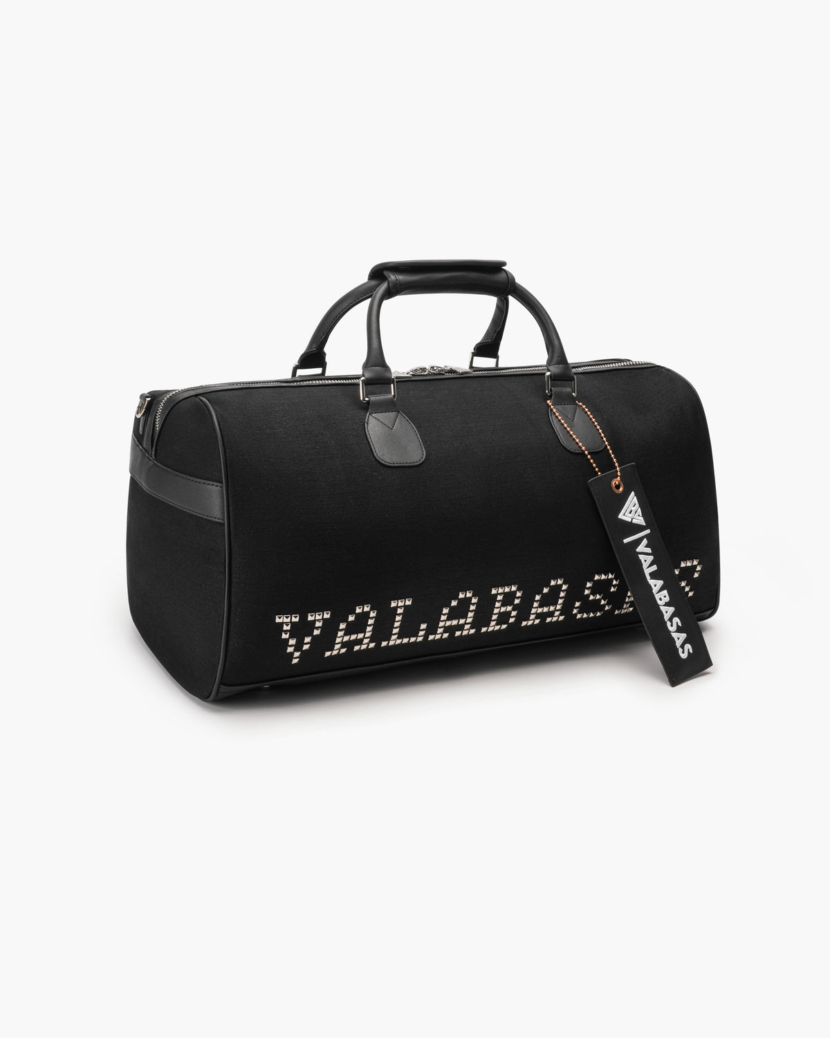 Punked Black Travel Duffle Bag