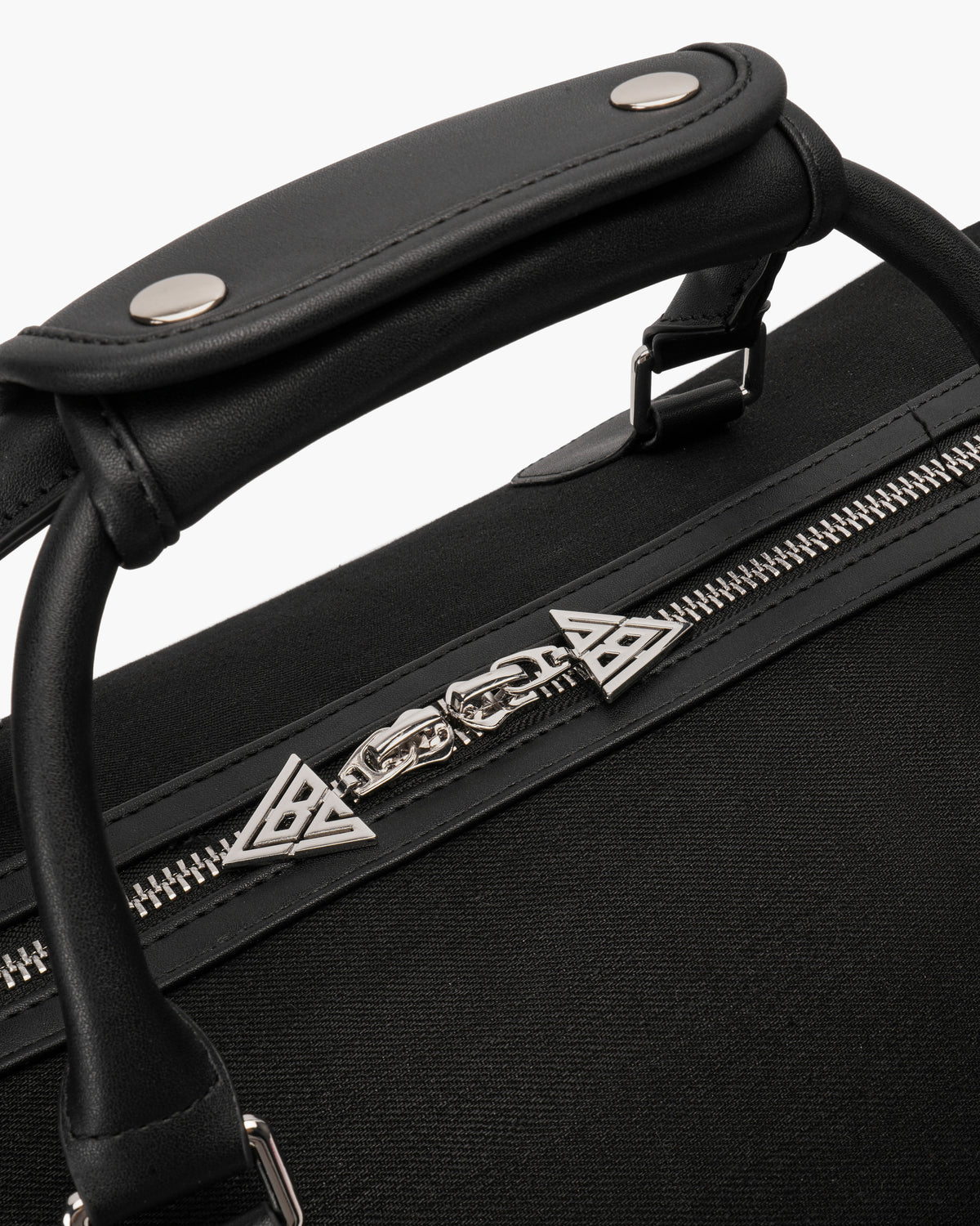 Punked Black Travel Duffle Bag