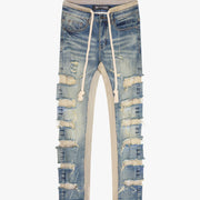 "FRAYSLATE" VINTAGE WASH SKINNY JEAN