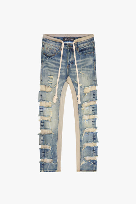 "FRAYSLATE" VINTAGE WASH SKINNY JEAN