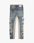 "FRAYSLATE" VINTAGE WASH SKINNY JEAN