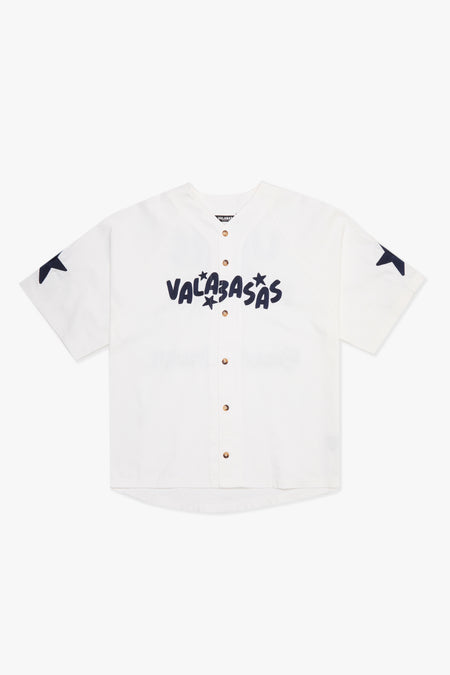 "GUIDANCE" WHITE BASEBALL JERSEY