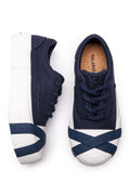 Twisted Metal 300 Navy White Sneakers