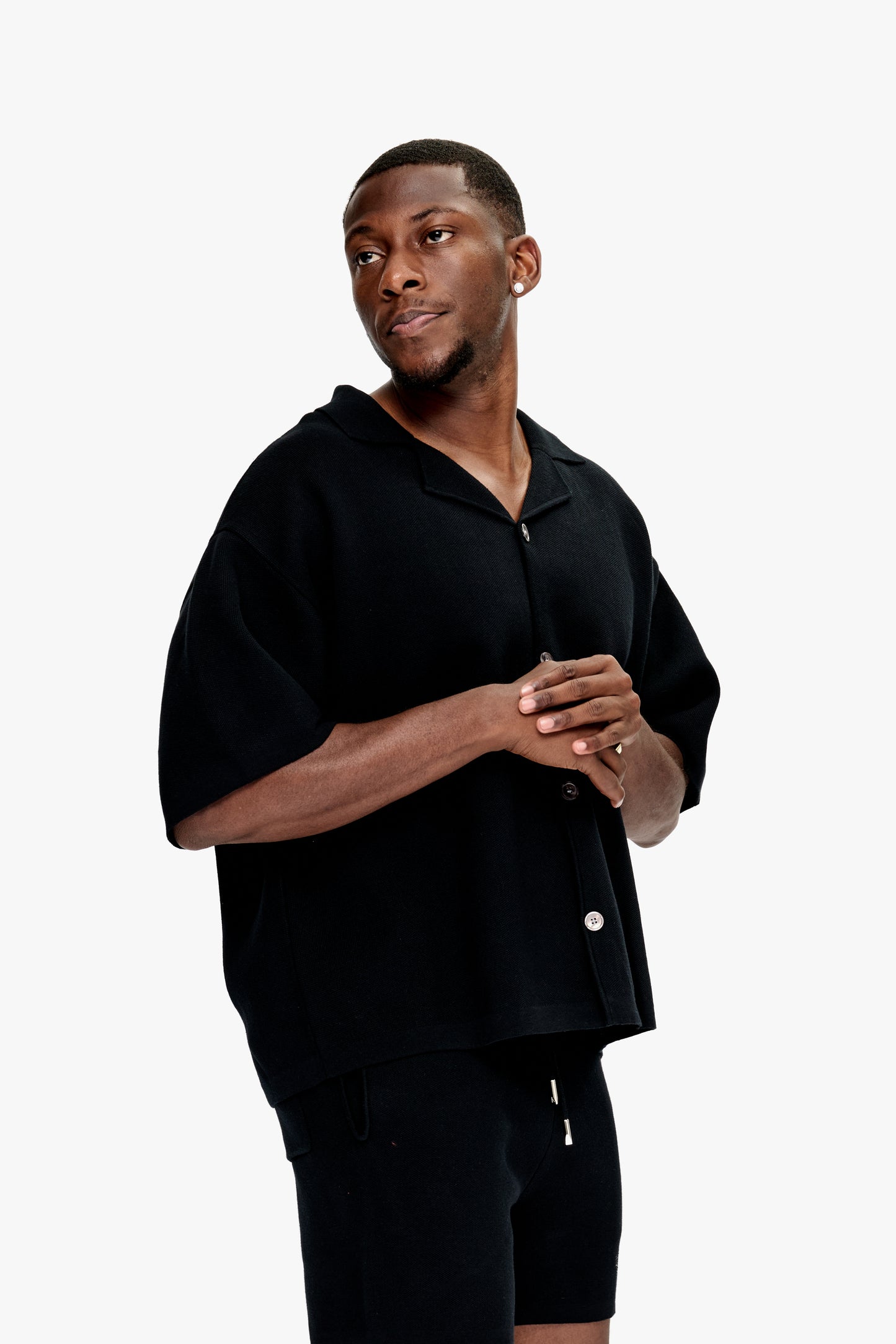 Dealbreaker Button Down Black