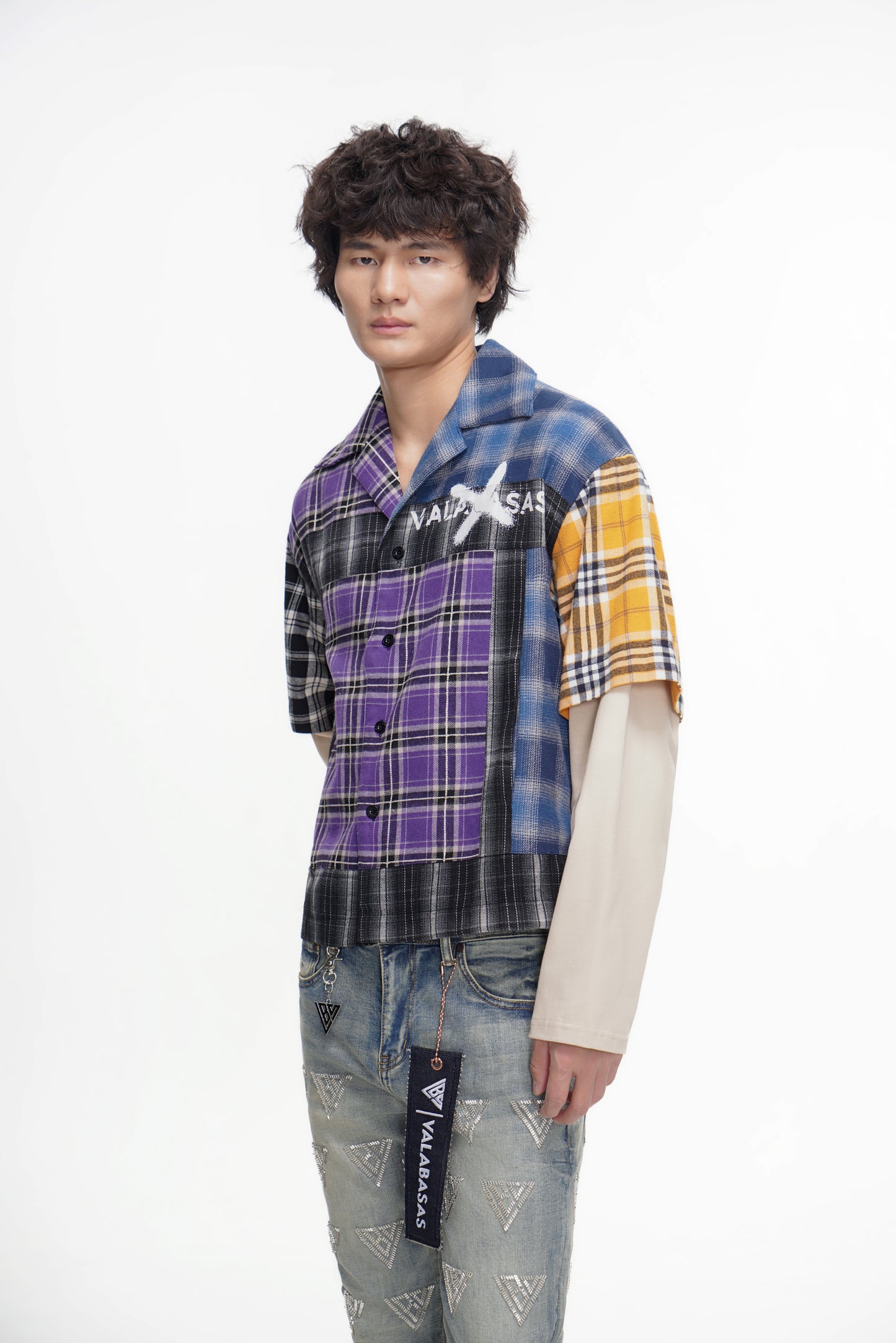 Kreki Plaid Button Down