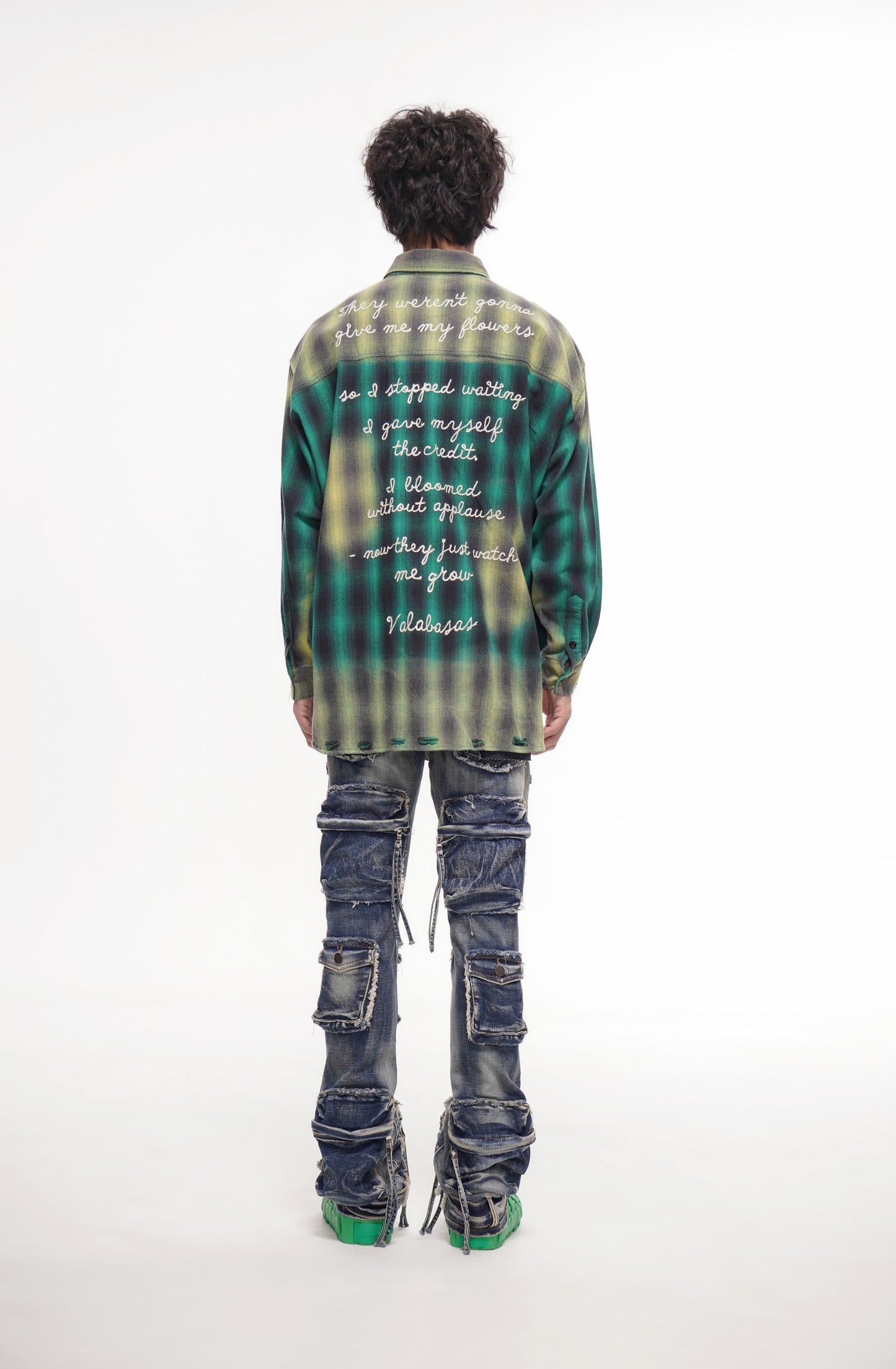 Glory Green Button Down