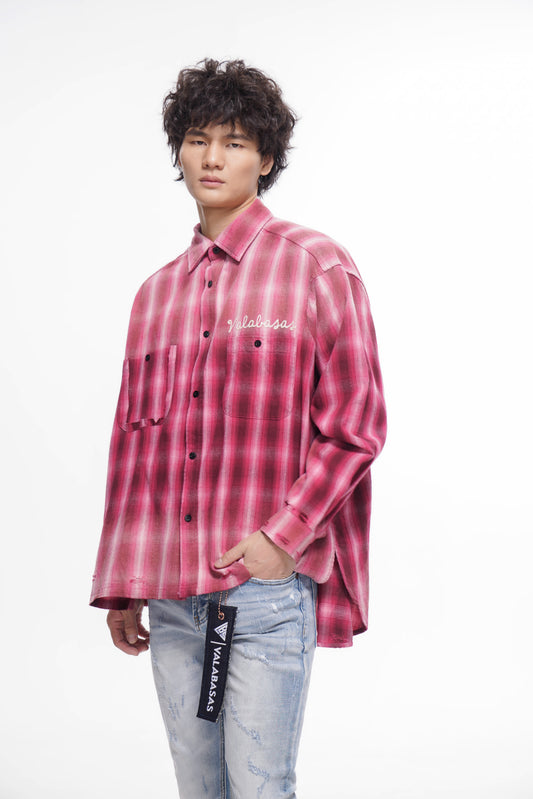 Glory Pink Button Down
