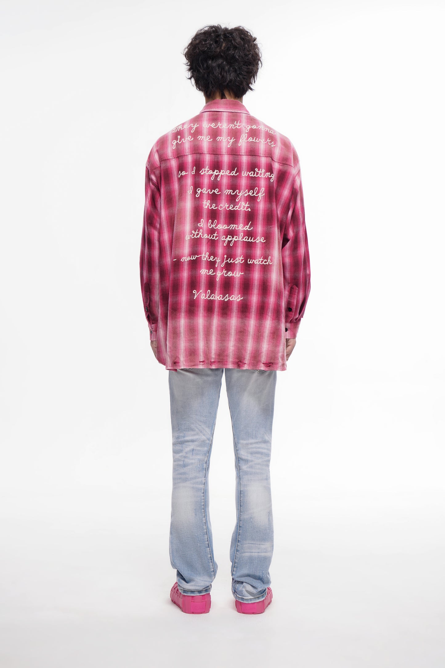 Glory Pink Button Down