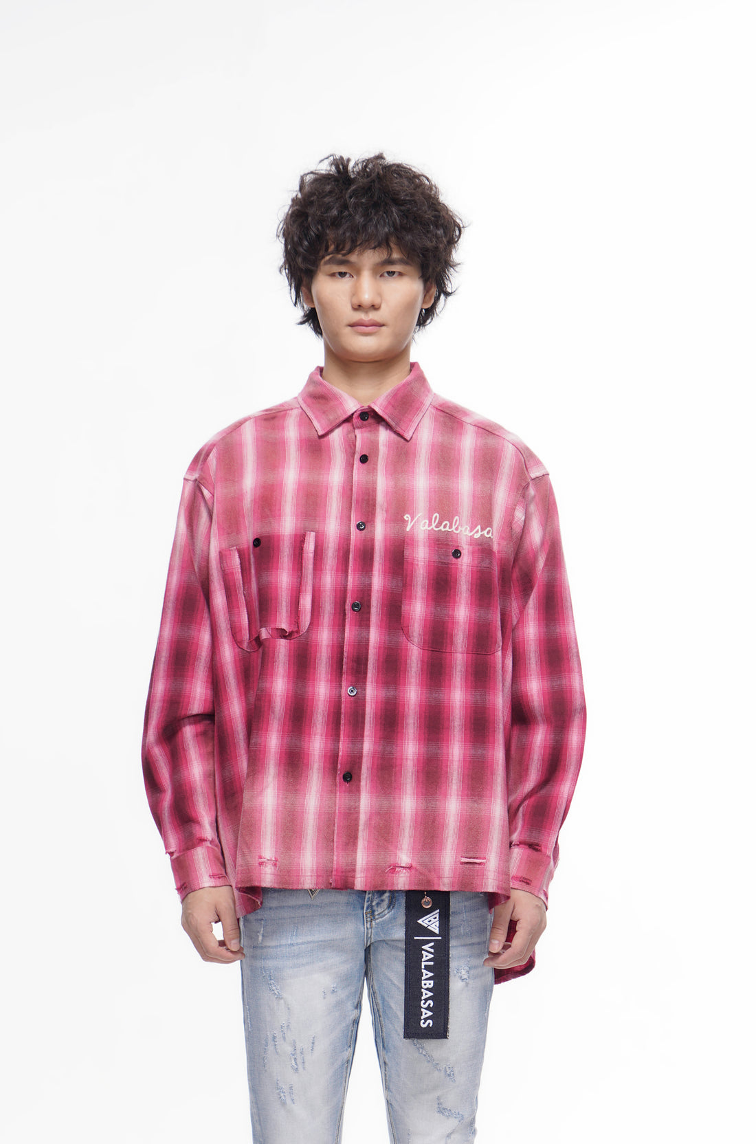 Glory Pink Button Down