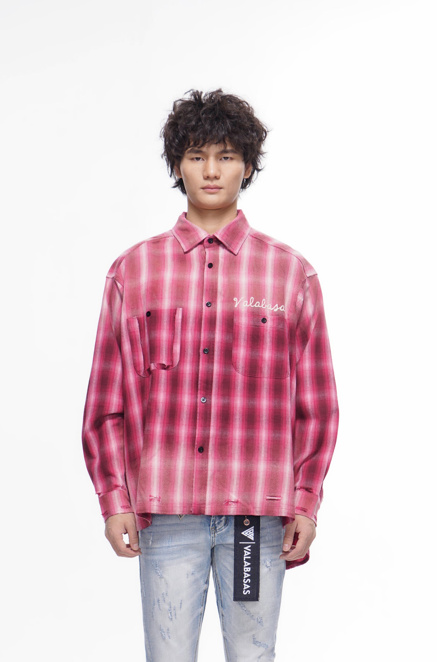 Glory Pink Button Down