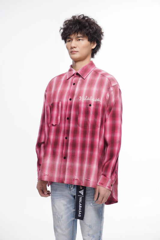 Glory Pink Button Down