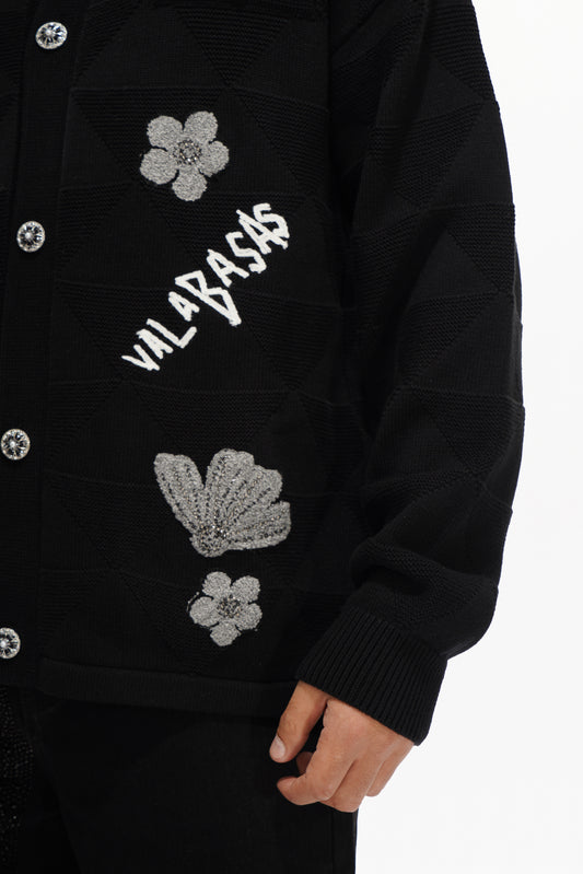 Vole Black Button Down