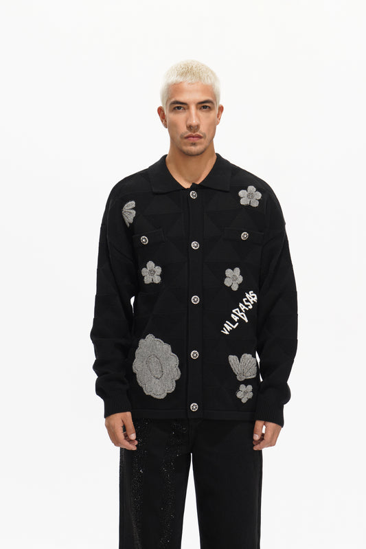 Vole Black Button Down