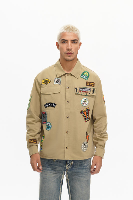 Ventur Tan Button Down