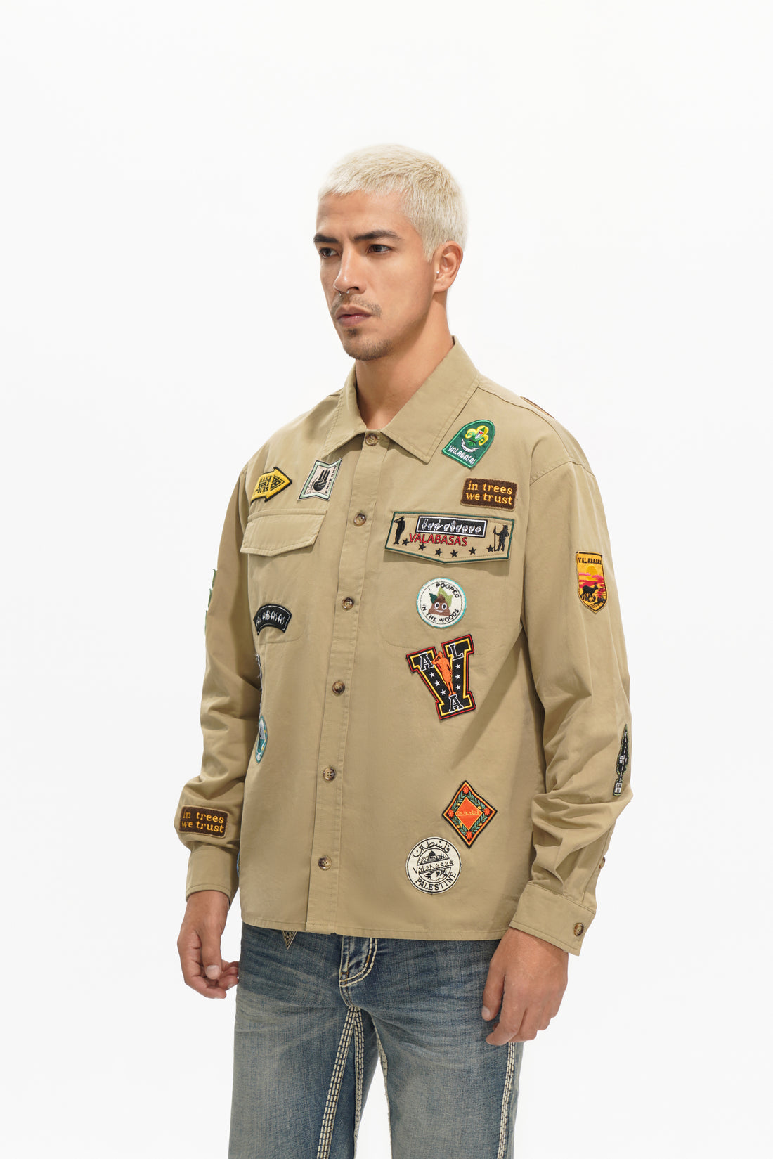 Ventur Tan Button Down