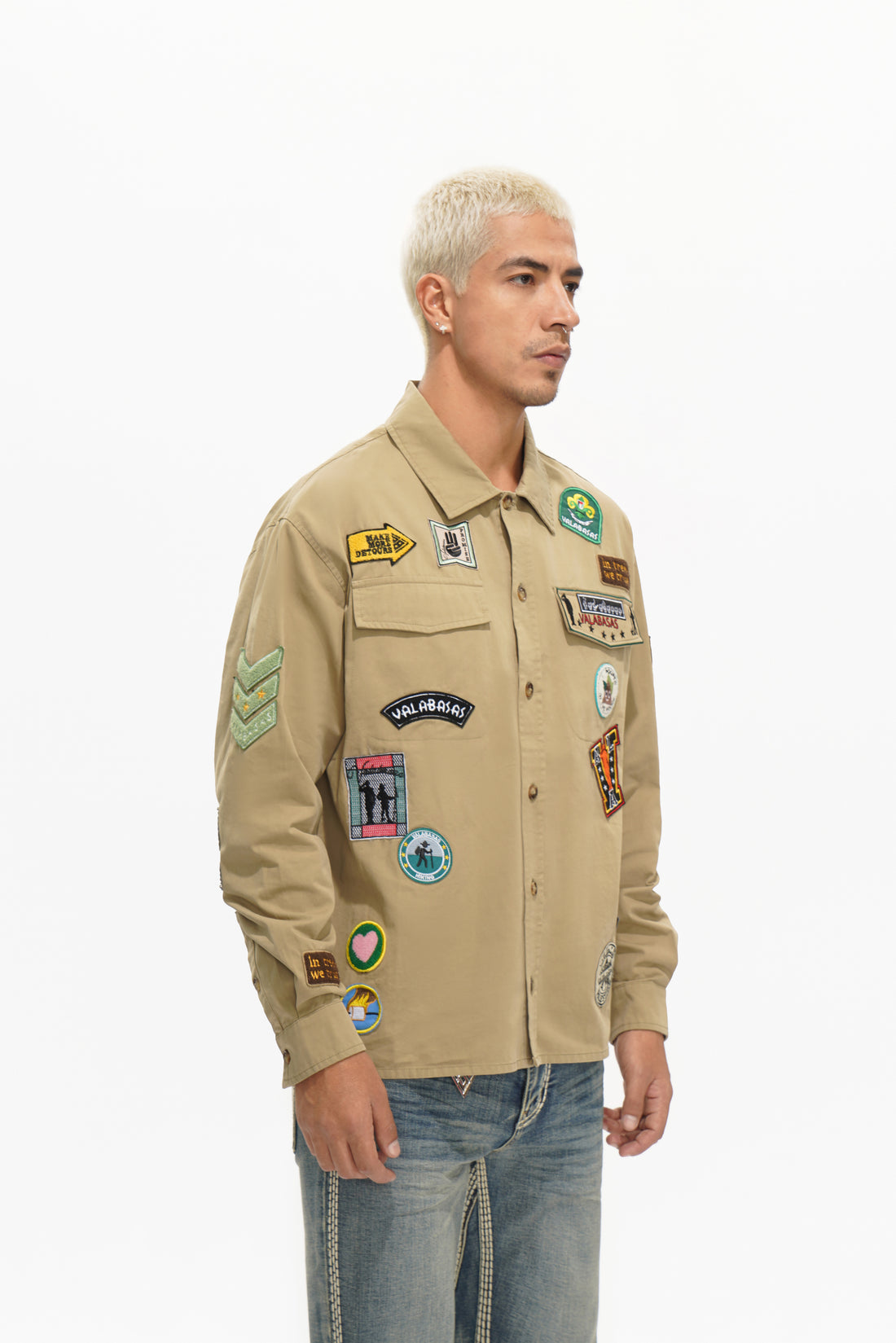 Ventur Tan Button Down