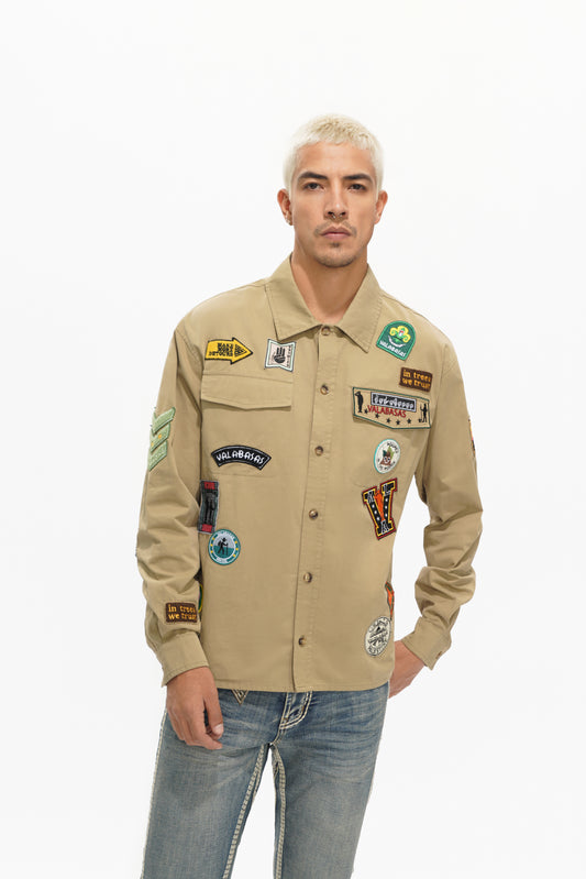 Ventur Tan Button Down